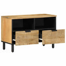 vidaXL barna tömör mangófa TV-szekrény 70x33x46 cm