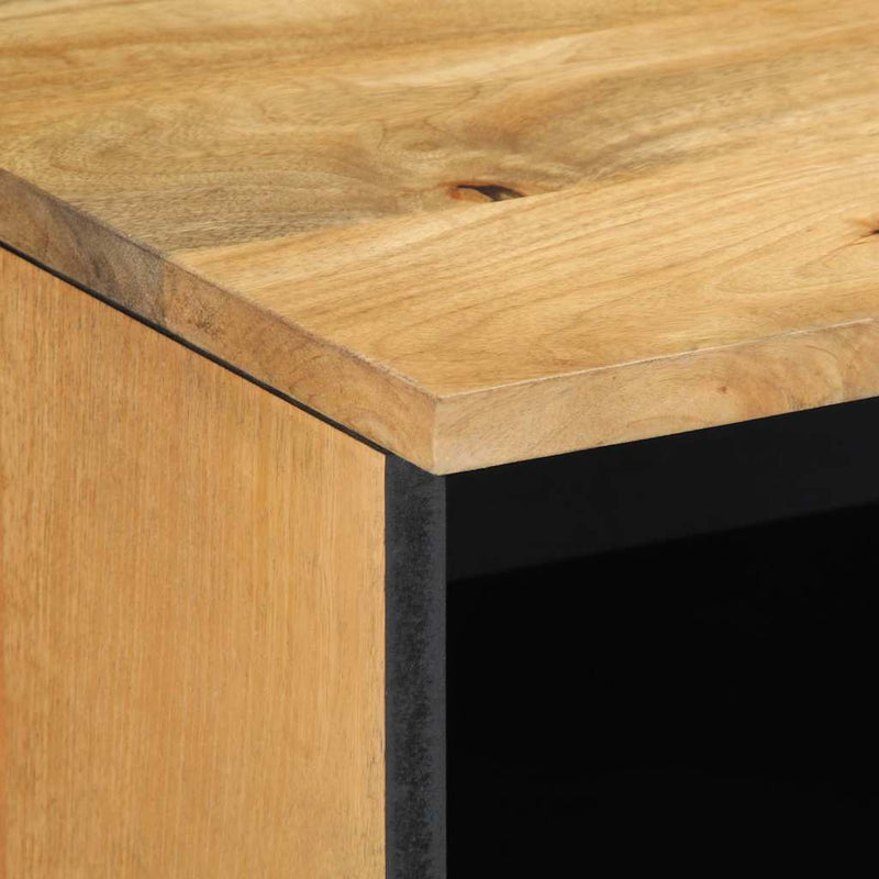 vidaXL barna tömör mangófa TV-szekrény 70x33x46 cm
