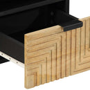 vidaXL barna tömör mangófa TV-szekrény 70x33x46 cm