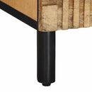 vidaXL barna tömör mangófa TV-szekrény 70x33x46 cm