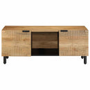 vidaXL barna tömör mangófa dohányzóasztal 100 x 54 x 40 cm