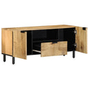 vidaXL barna tömör mangófa TV-szekrény 105 x 33 x 46 cm