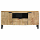 vidaXL barna tömör mangófa TV-szekrény 105 x 33 x 46 cm
