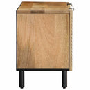 vidaXL barna tömör mangófa TV-szekrény 105 x 33 x 46 cm