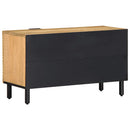 vidaXL barna tömör mangófa TV-szekrény 80 x 31,5 x 46 cm