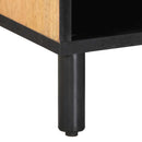vidaXL barna tömör mangófa TV-szekrény 80 x 31,5 x 46 cm