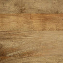 vidaXL barna tömör mangófa TV-szekrény 100 x 33 x 46 cm