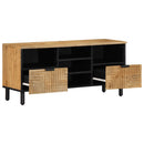 vidaXL barna tömör mangófa TV-szekrény 100 x 33 x 46 cm