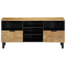vidaXL barna tömör mangófa TV-szekrény 100 x 33 x 46 cm