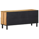 vidaXL barna tömör mangófa TV-szekrény 100 x 33 x 46 cm