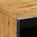 vidaXL barna tömör mangófa TV-szekrény 100 x 33 x 46 cm