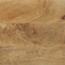 vidaXL barna tömör mangófa függő fürdőszobaszekrény 38 x 33,5 x 48 cm