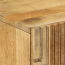 vidaXL barna tömör mangófa magasszekrény 60 x 33 x 100 cm