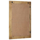 vidaXL tömör mangófa barna fürdőszoba tükör 50x70x2,5 cm