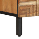 vidaXL 2 db tömör akácfa éjjeliszekrény 40 x 33 x 46 cm