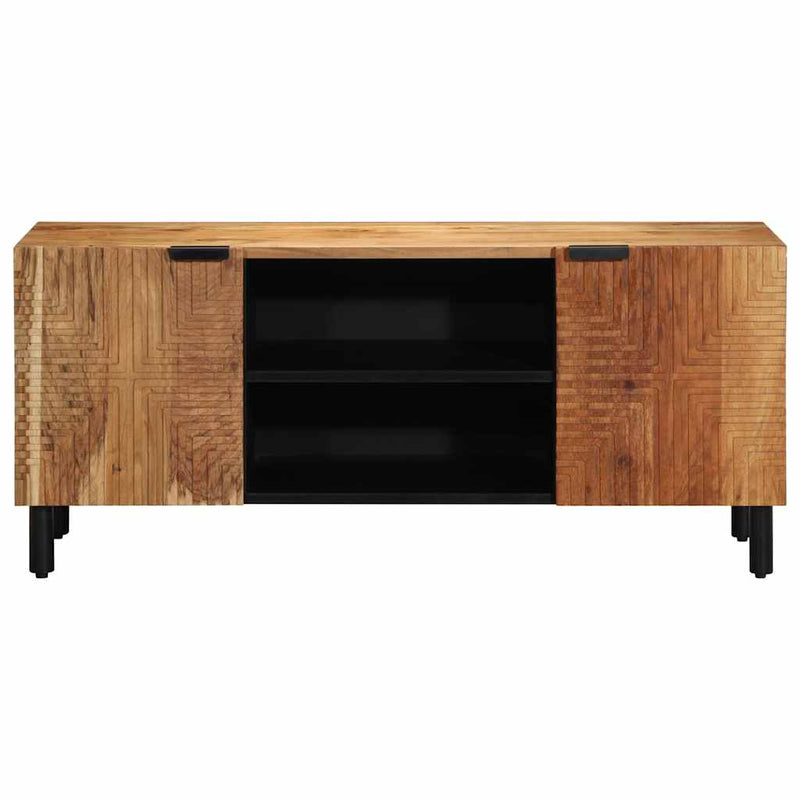 vidaXL tömör akácfa TV-szekrény 105 x 33 x 46 cm