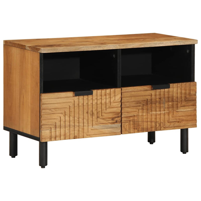 vidaXL tömör akácfa TV-szekrény 70 x 33 x 46 cm