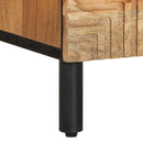 vidaXL 2 db tömör akácfa éjjeliszekrény 40 x 33 x 46 cm