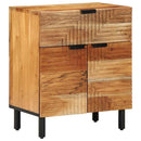 vidaXL Ágyat tartó szekrény Barna 50 x 33 x 60 cm Tömör Akácfa