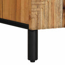 vidaXL TV egységek fiókkal Tömör Akácfa 105 x 33,5 x 46 cm Faanyag