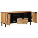 vidaXL TV szekrény fiókkal Barna 105 x 33 x 46 cm Tömör Mangófát