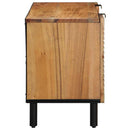 vidaXL TV szekrény fiókkal Barna 105 x 33 x 46 cm Tömör Mangófát