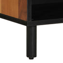 vidaXL TV szekrény polcokkal Barna 80 x 33 x 46 cm Tömör Mangófát