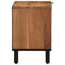 vidaXL TV szekrény polcokkal Barna 80 x 33 x 46 cm Tömör Mangófát