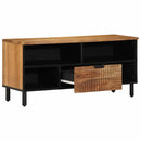 vidaXL TV szekrény fiókkal Barna 100 x 33 x 46 cm Tömör Mangófát