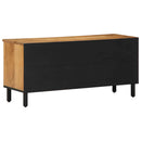 vidaXL TV szekrény fiókkal Barna 100 x 33 x 46 cm Tömör Mangófát