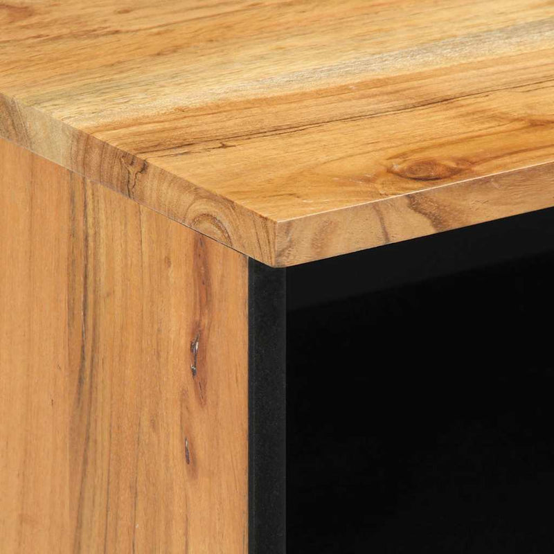 vidaXL TV egységek fiókkal Tömör Akácfa 80 x 33,5 x 46 cm Faanyag