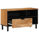 vidaXL TV szekrény fiókkal Barna 80 x 33 x 46 cm Tömör Mangófát