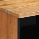 vidaXL TV egységek fiókkal Tömör Akácfa 100 x 33,5 x 46 cm Faanyag