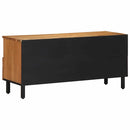 vidaXL TV szekrény fiókkal Barna 100 x 33,5 x 46 cm Tömör Mangófát