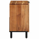 vidaXL Fürdőszobai mosdószekrény Barna 62 x 33 x 58 cm Tömör Mangófát