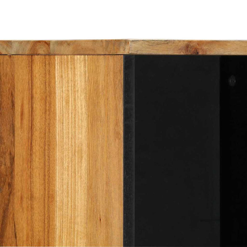 vidaXL Fürdőszobai mosdószekrény Tömör Akácfa 38 x 33 x 160 cm Faanyag