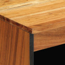 vidaXL Tálaló polcokkal tárolóval Barna 60 x 33 x 75 cm Tömör akácfa