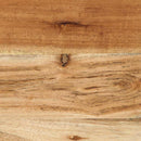 vidaXL Széf polcokkal tárolóval Barna 80 x 33 x 75 cm Tömör Mangófát