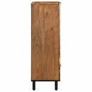 vidaXL Magasfiú fiókkal Barna 60 x 33,5 x 100 cm Tömör Mangófát