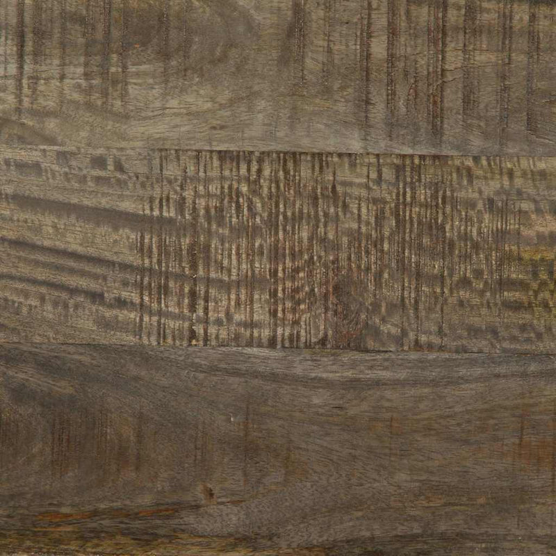 vidaXL világosszürke tömör mangófa TV-szekrény 105x33,5x46 cm
