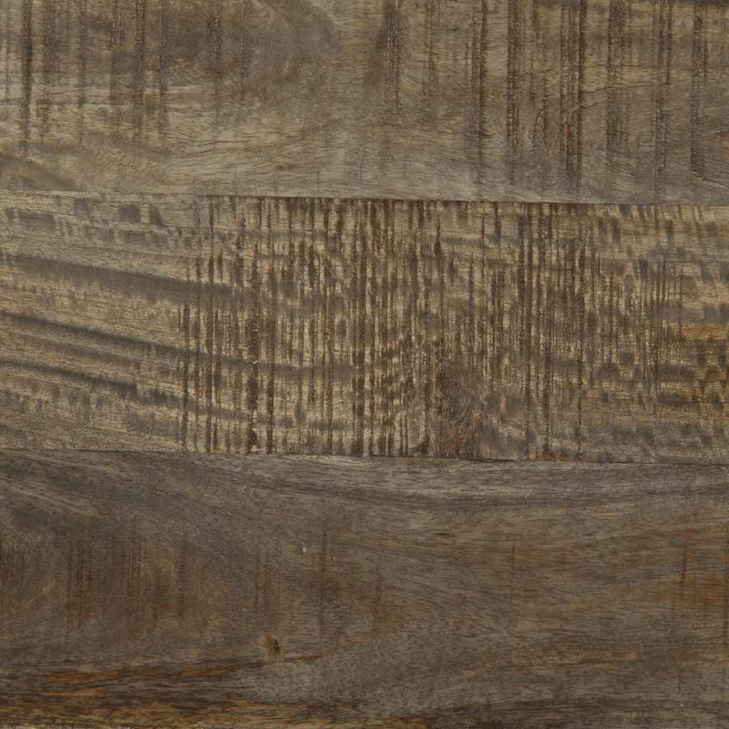 vidaXL világosszürke tömör mangófa TV-szekrény 105x33,5x46 cm