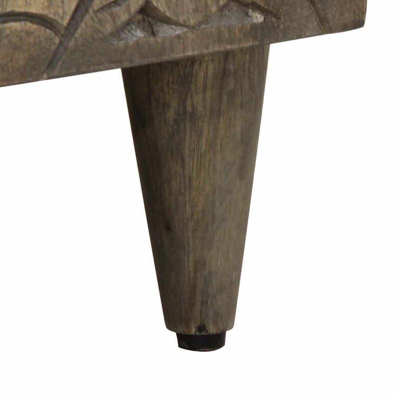 vidaXL tömörfa mangó komód 40x33x75 cm