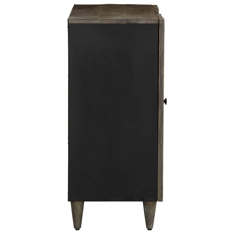 vidaXL tömör fa mangó komód 90x33x75 cm