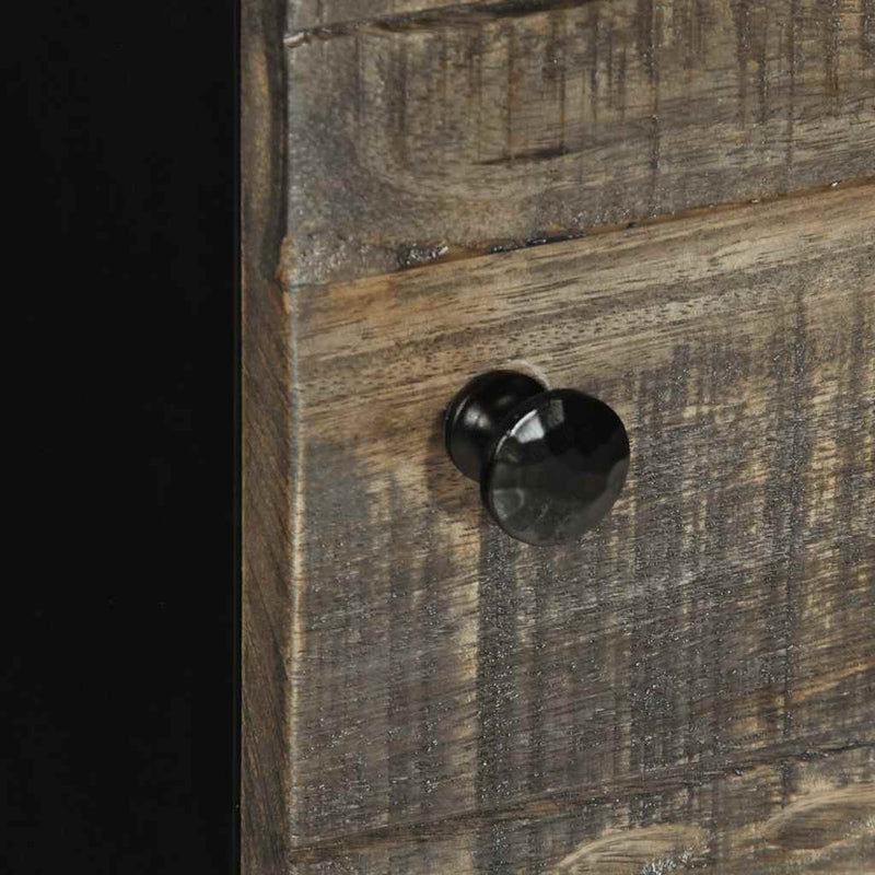 vidaXL tömör mangófa magasszekrény 40 x 33 x 110 cm