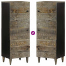 vidaXL tömör mangófa magasszekrény 40 x 33 x 110 cm