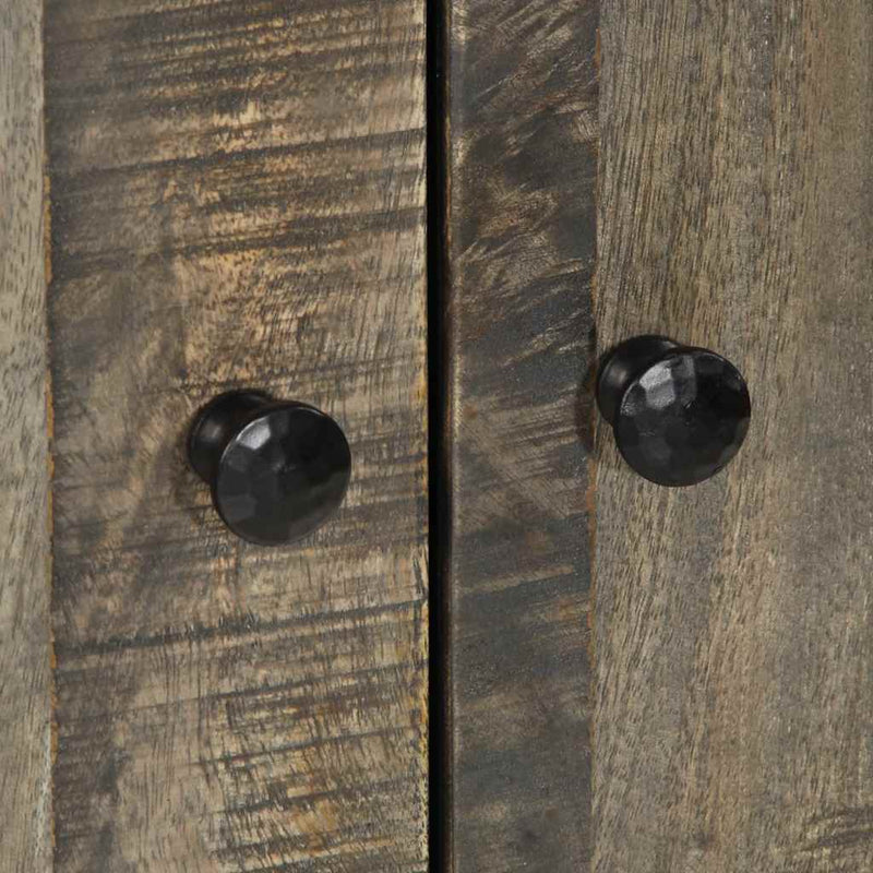 vidaXL tömör mangófa magasszekrény 60x33x100 cm