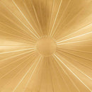 vidaXL TV szekrény fiókkal Fekete és Arany 105 x 33 x 46 cm Faanyag