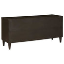vidaXL TV szekrény fiókkal Fekete és Arany 100 x 33 x 46 cm Faanyag