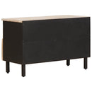 vidaXL TV szekrény Fehér mosott felület 70 x 33 x 46 cm Tömör Mangófát