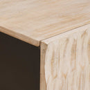 vidaXL Dohányzóasztal Fehér 100 x 54 x 40 cm Tömör Mangófát